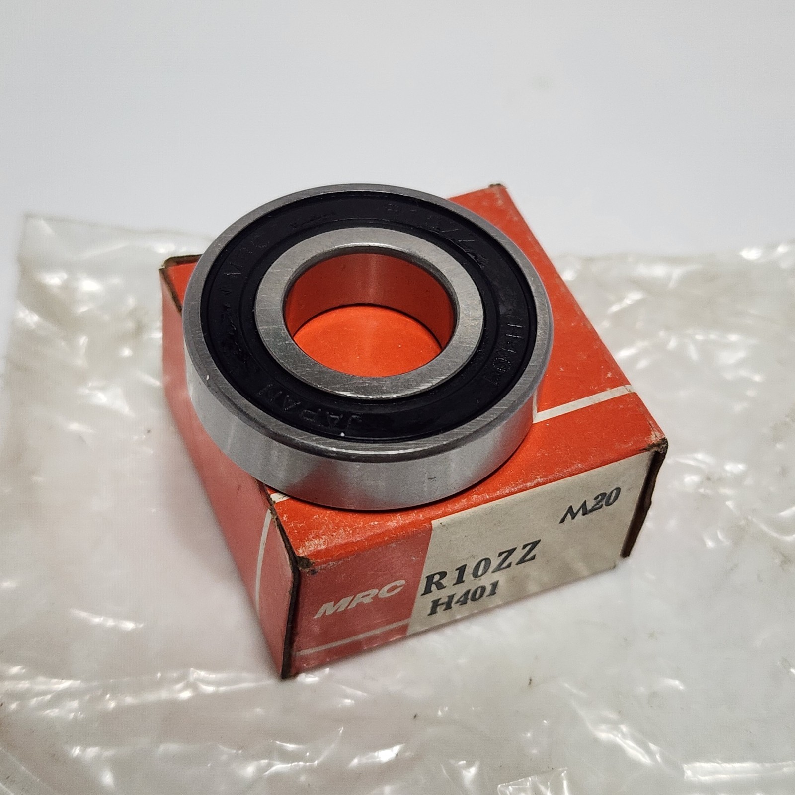 MRC R10ZZ / R 10 ZZ H401 Ball Bearing 0.6250 in ID, 1.3750 in OD, 0.3438