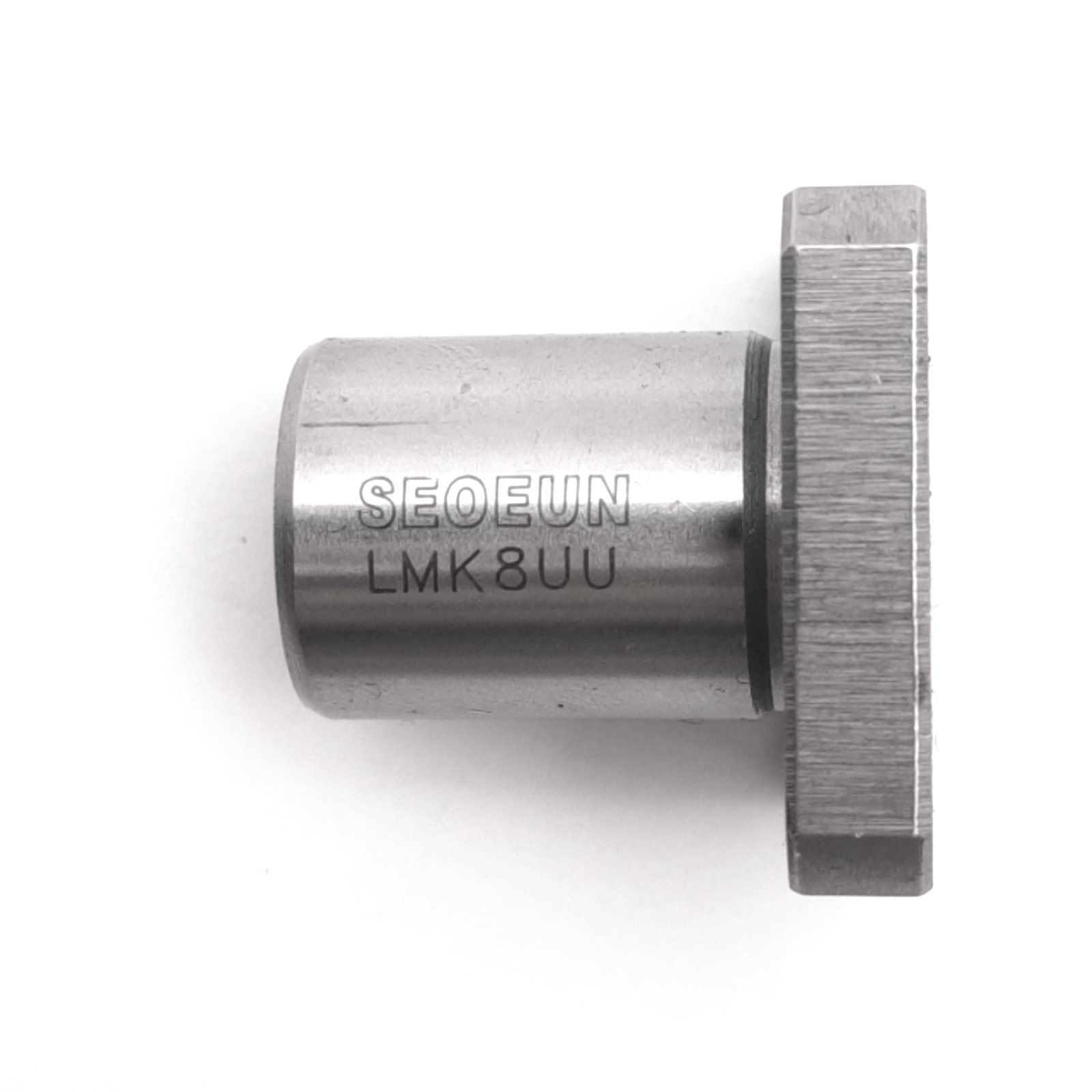 SEOEUN LMK8UU Flanged Linear Ball Bearing, 4-Row, ø8mm Bore, 60mm Rod, 402N Max