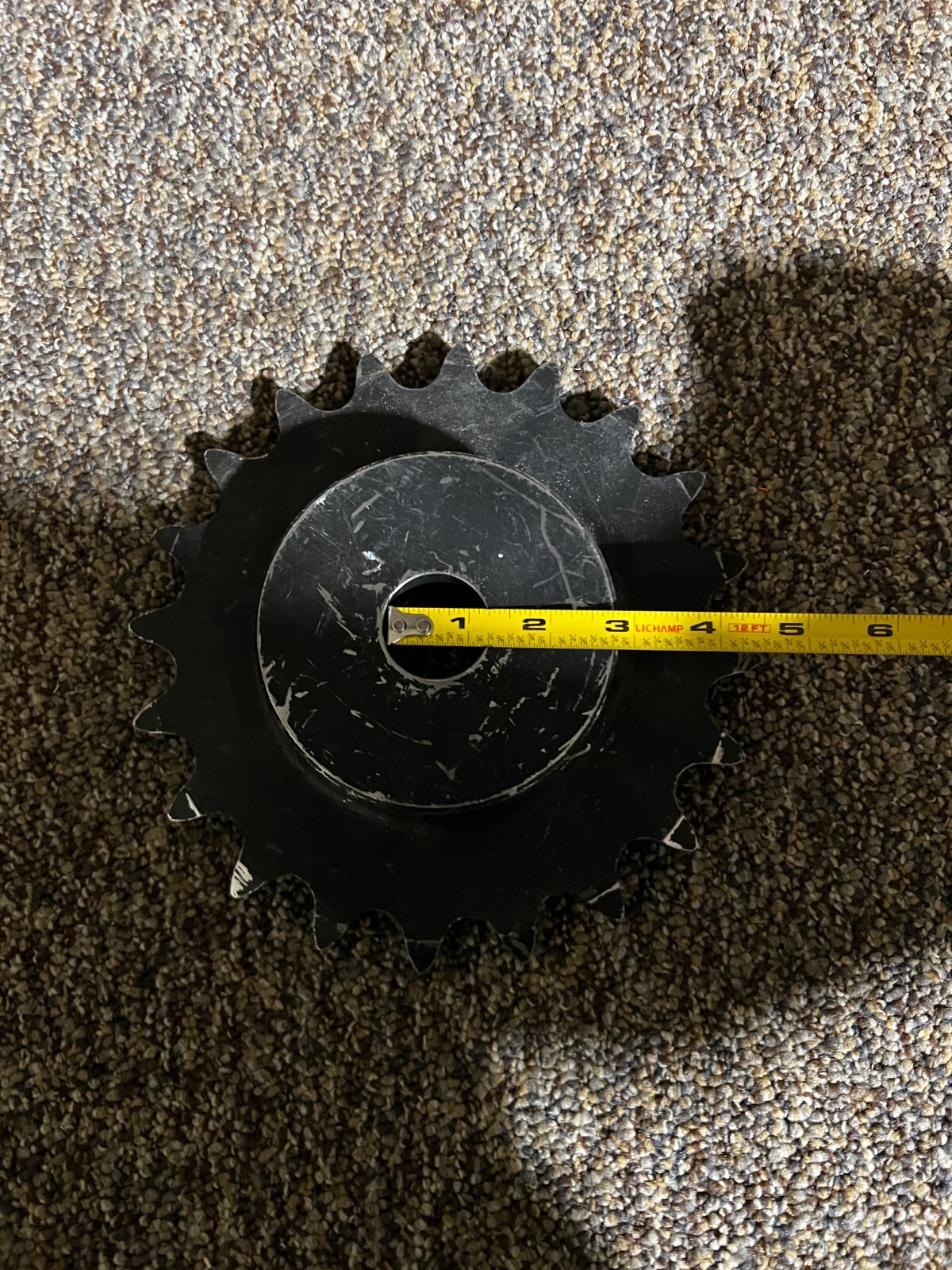 Martin 100B20 Sprocket Roller Black Welded 20 Teeth Steel Material