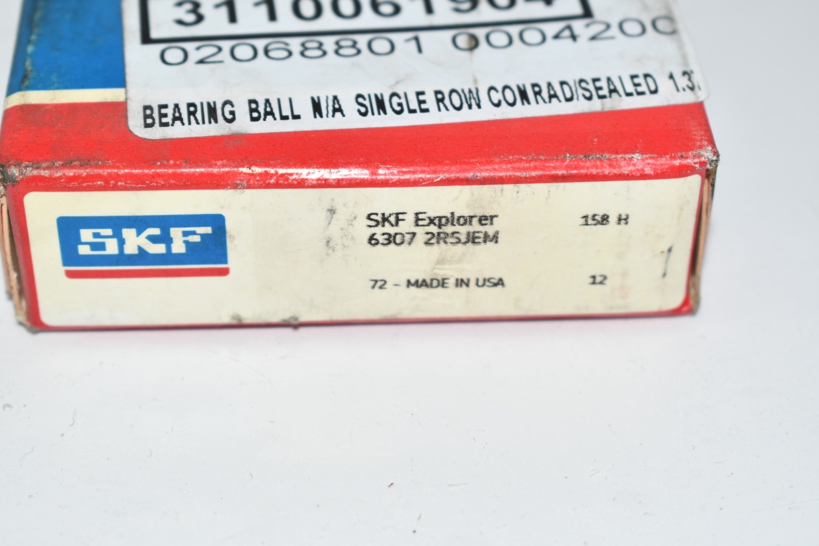 NEW SKF 6307 2RSJEM Medium 6300 Series Deep Groove Ball Bearing 35 x 80 x 21 mm