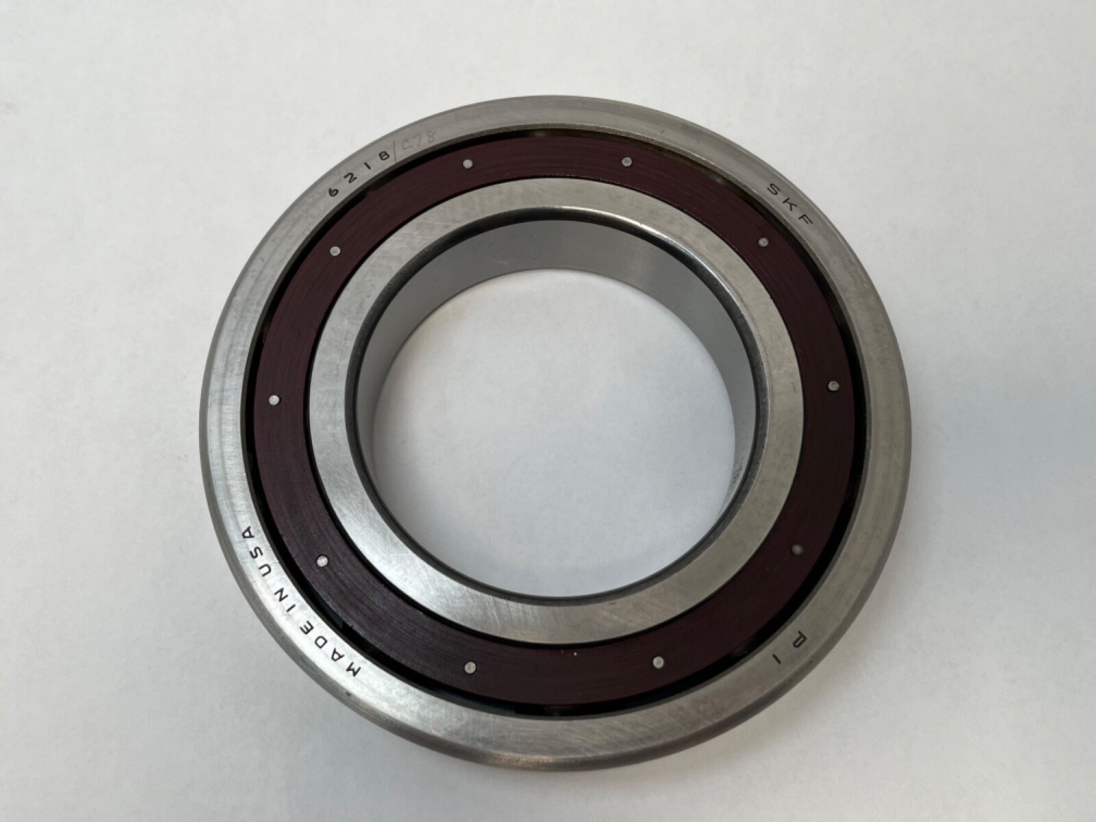 SKF 6218TCC78 Bearing Open 90x160x30mm 6218-TC-C78 6218-P5 USA