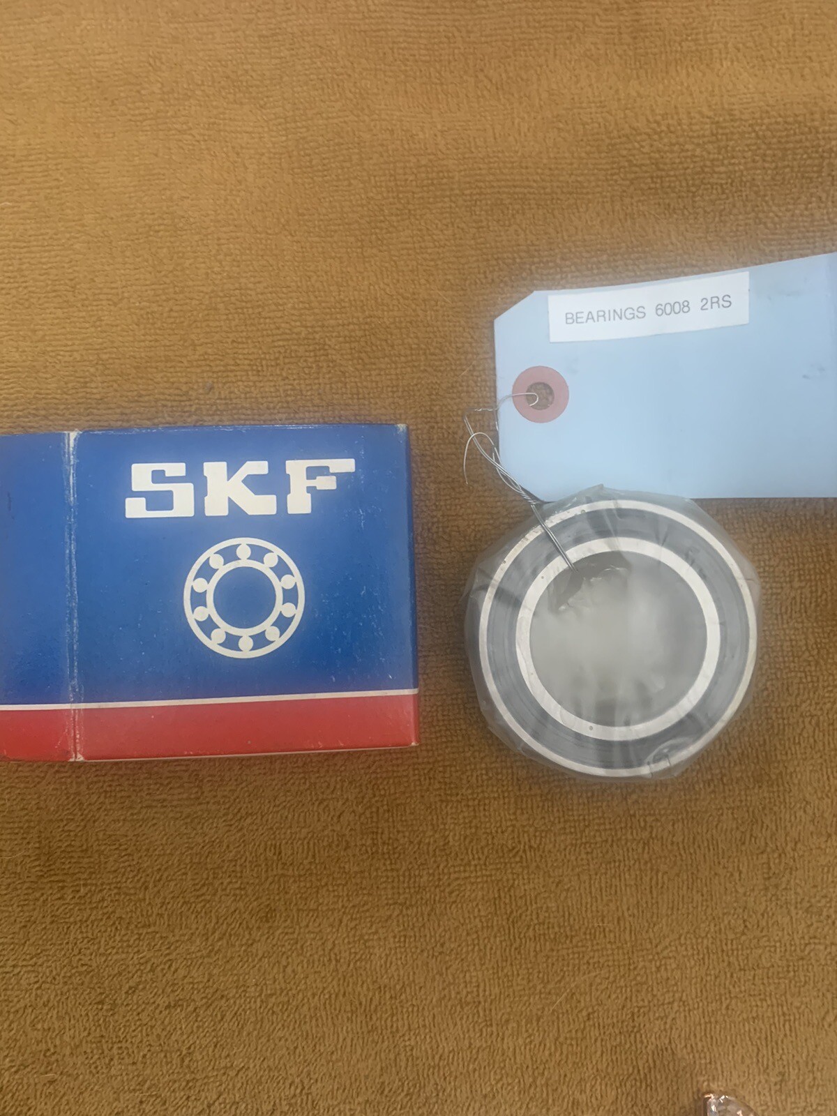 SKF Deep Groove Ball Bearing 40mm x 68mm x 15mm W6008-2RS1
