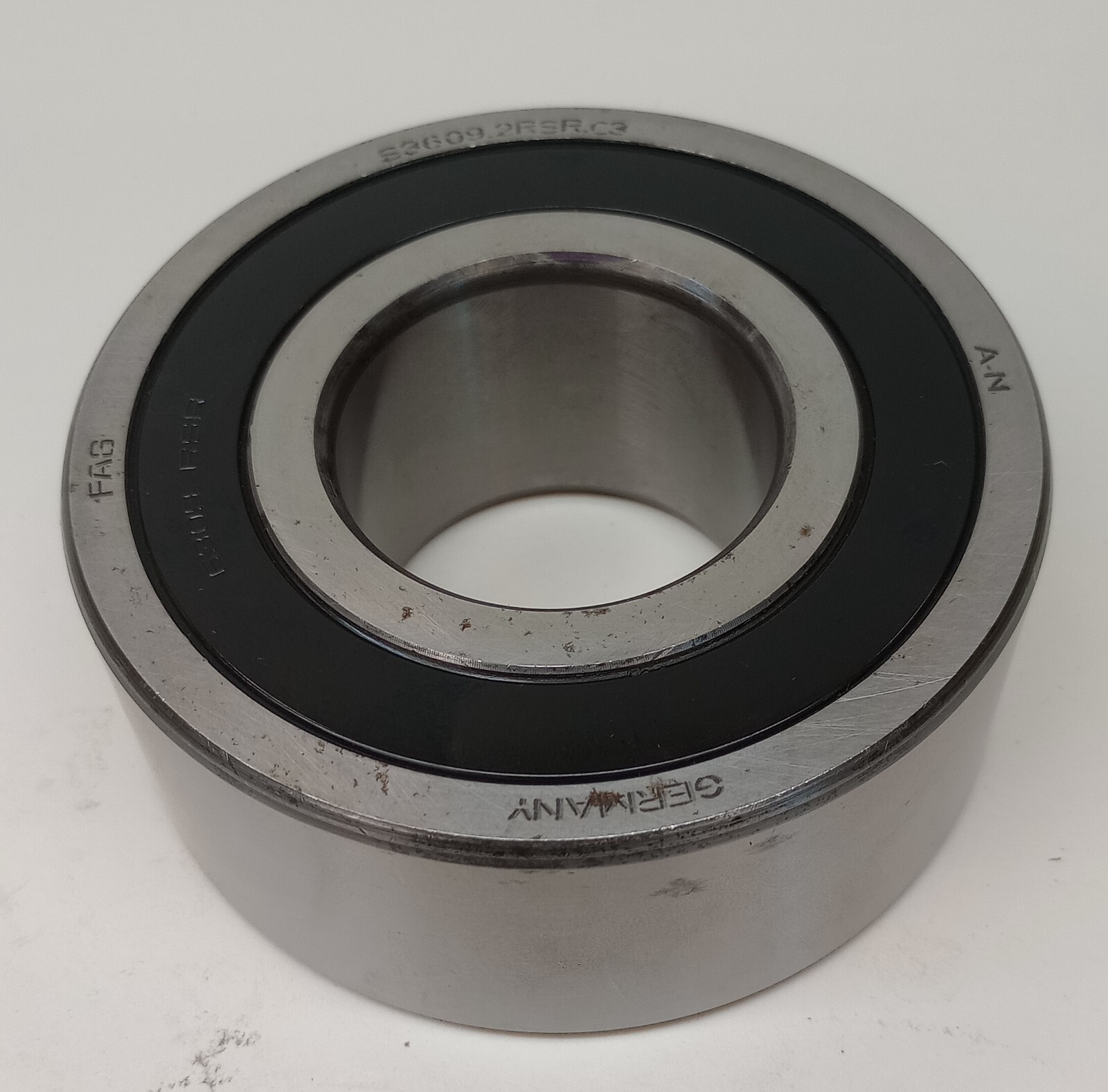 FAG S3609-2RSR-C3 Angular Ball Bearing Double Row 45mm ID X 100mm OD X 39.67mm W