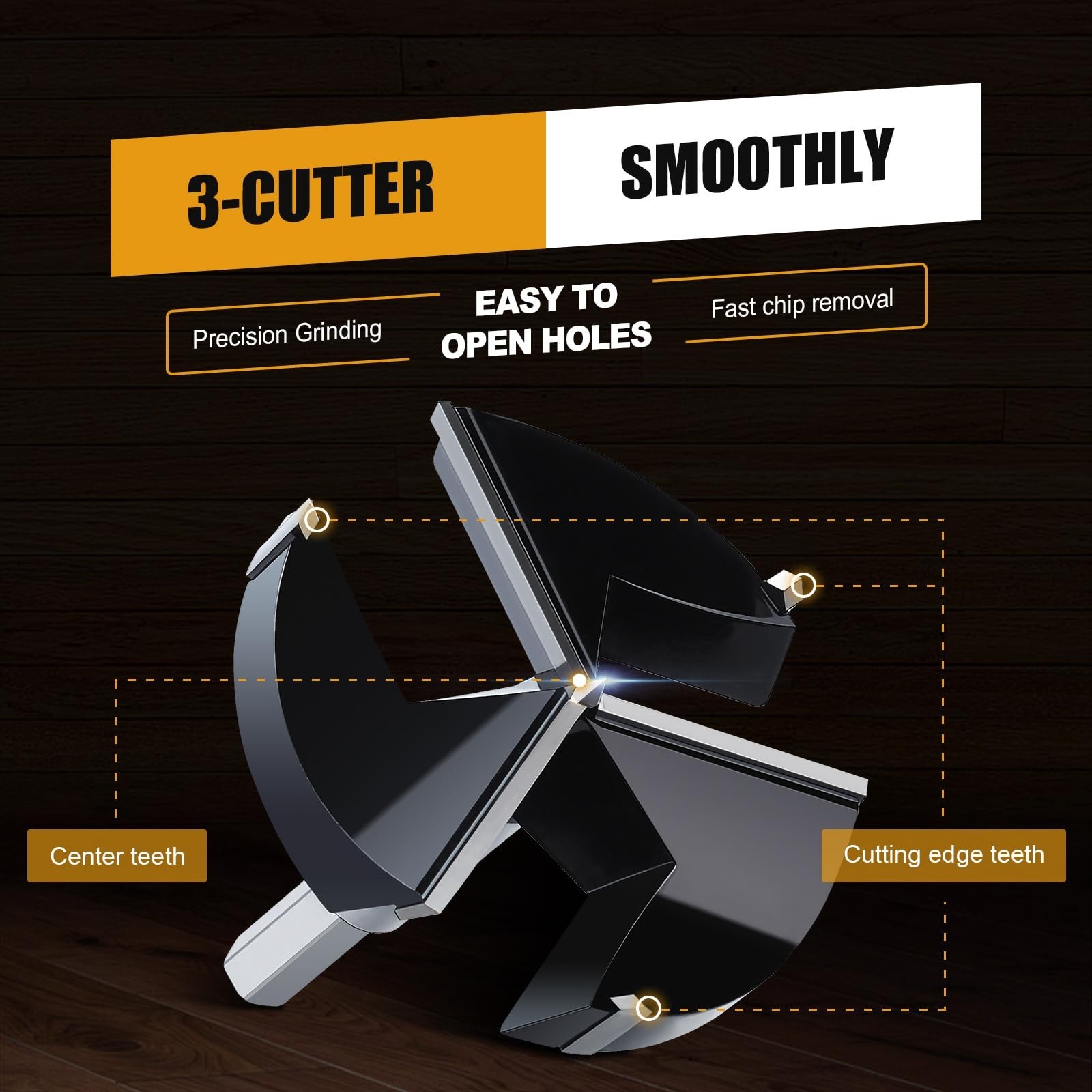 1-3/16″ | 30mm Forstner Drill Bit,Triple Flute Tungsten Carbide Tipped – for …