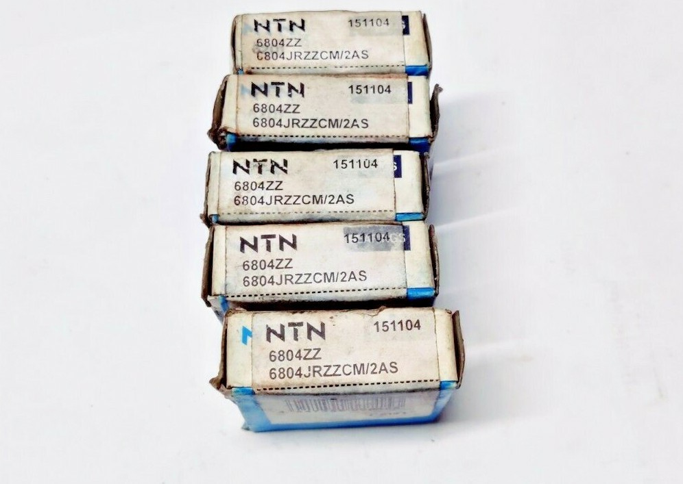 6804 ZZ Ball Bearing 20x32x7 MM NEW NTN JAPAN BOX PACK 6804 ZZ LOT OF 5pc 6804
