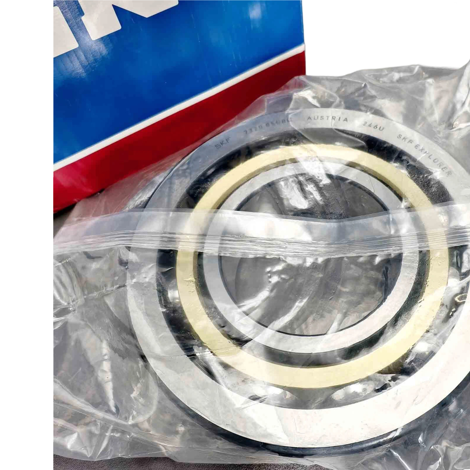 New Angular Contact Ball Bearing for SKF 7320 BECBM 100x215x47mm US