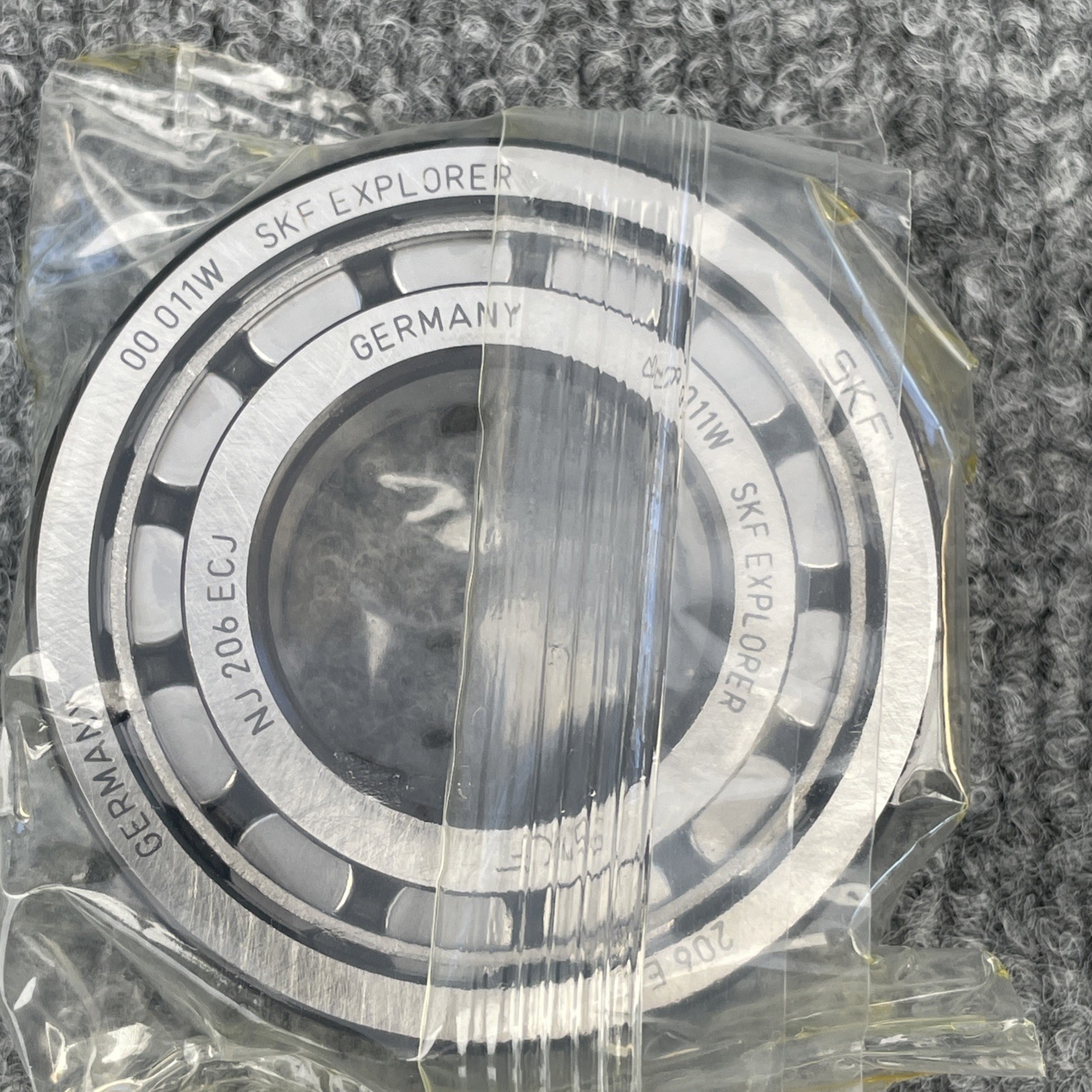 SKF NJ206 ECJ Cylindrical Roller Bearing 30X62X16 mm
