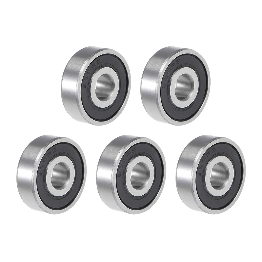 626-2RS ball bearing 6x19x6mm double sealing ABEC 3 bearings 5pcs