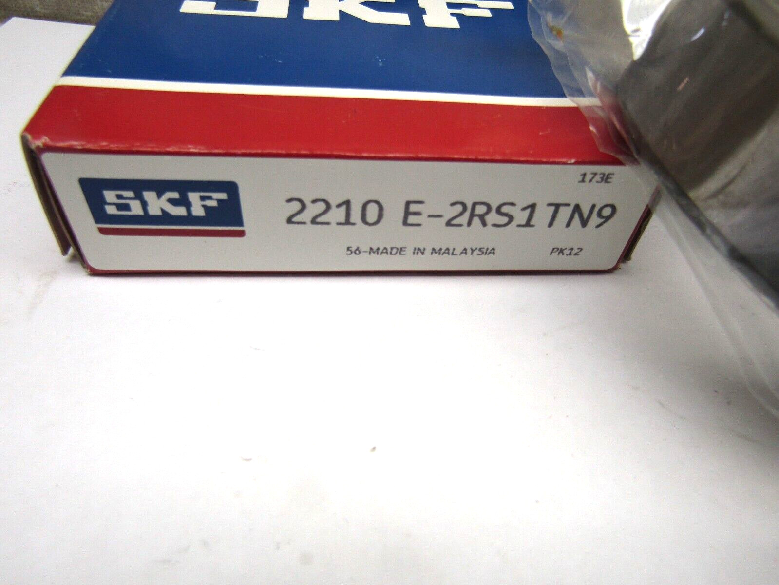 SKF 2210 E-2RS1 TN9 50mm X 90mm X 23mm Sealed Self Aligning Bearing
