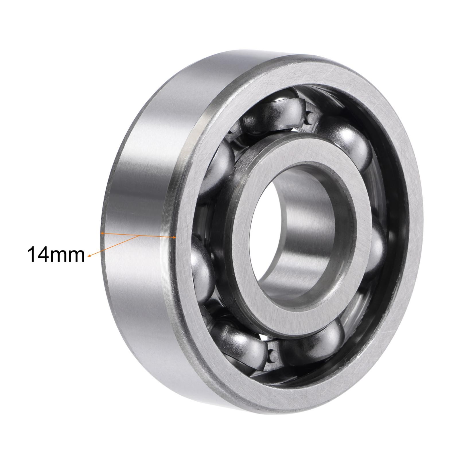 6303 Deep Groove Ball Bearings C3 Clearance Open Type Chrome Steel