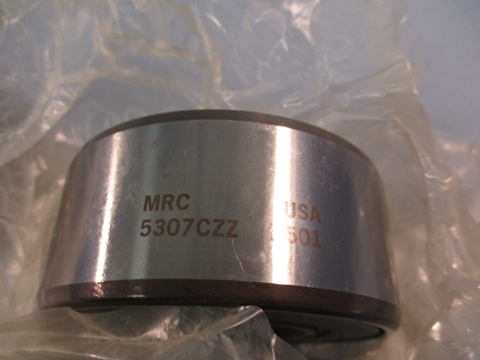 Lot of (2) MRC 5307CZZ H501 Double Row Angular Contact Ball Bearing