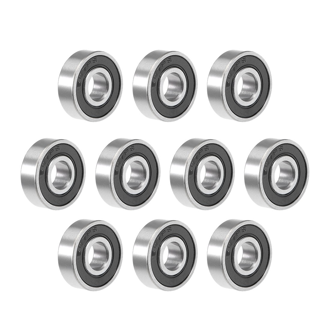 7mm I.D. Miniature Ball Bearings 607z 627z 687z 697z Mr117zz 607-2RS (10Qty)