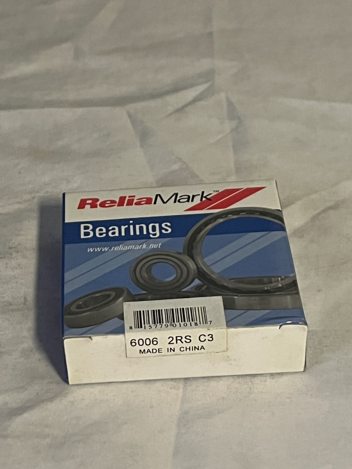 6006-2RS C3 ReliMark Brand Rubber Seal Ball Bearing 30x55x13 6006 2RS 6006RS