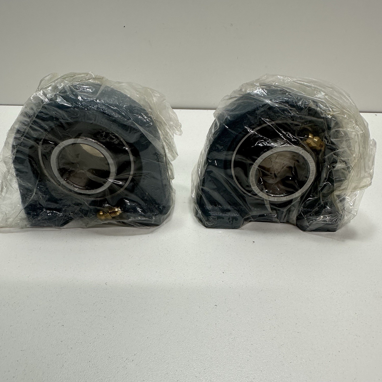 Asahi Seiko UCPA205 Short Base Pillow Block Ball Bearing Unit 2 Pieces