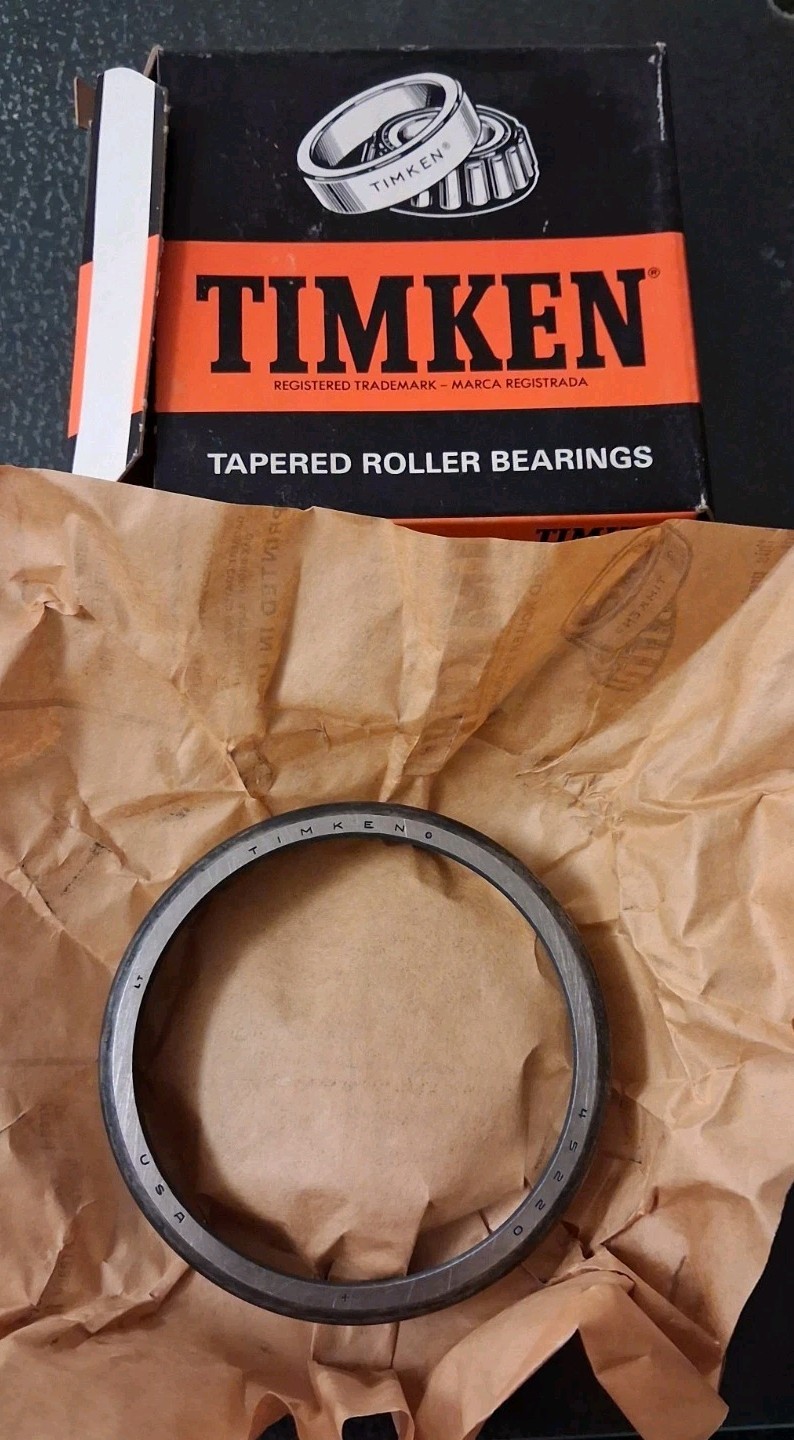 Timken Tapered Roller Bearing Cup 45220 – Cup Only – New old Stock