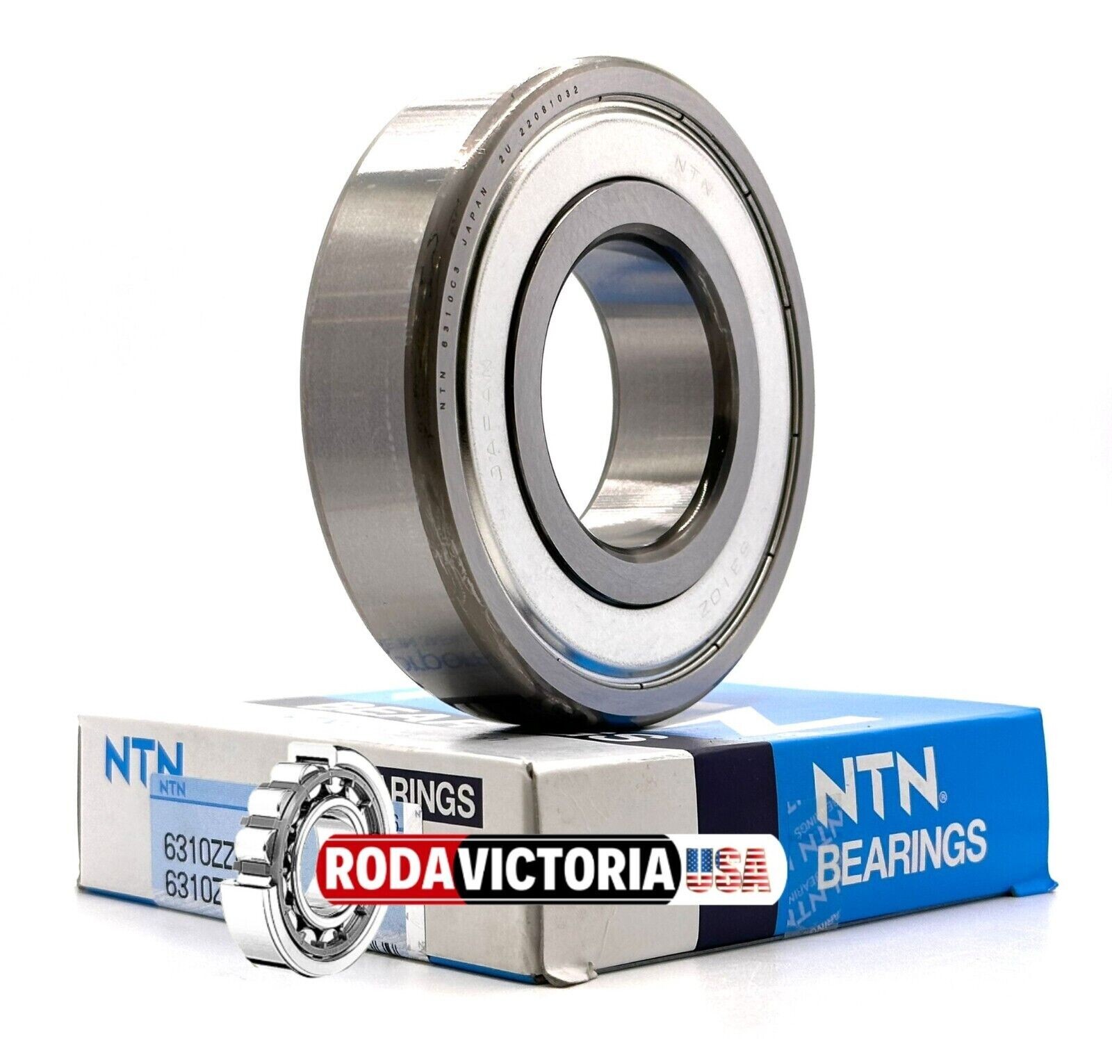 NTN JAPAN 6310 ZZ C3/5K DEEP GROOVE BALL BEARING, METAL SHIELDED 50x110x27mm