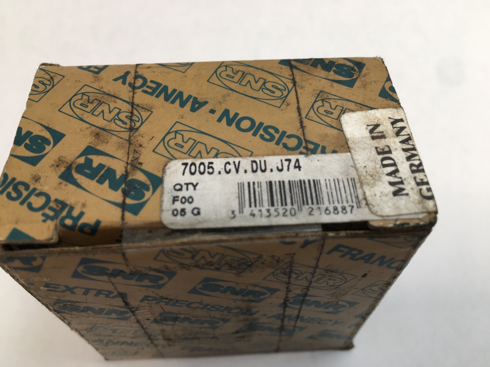 SNR 7005CVDUJ74 Angular Contact Bearing 7005C 7005-CV-DU-J74 25x47x12 mm 2 Pcs