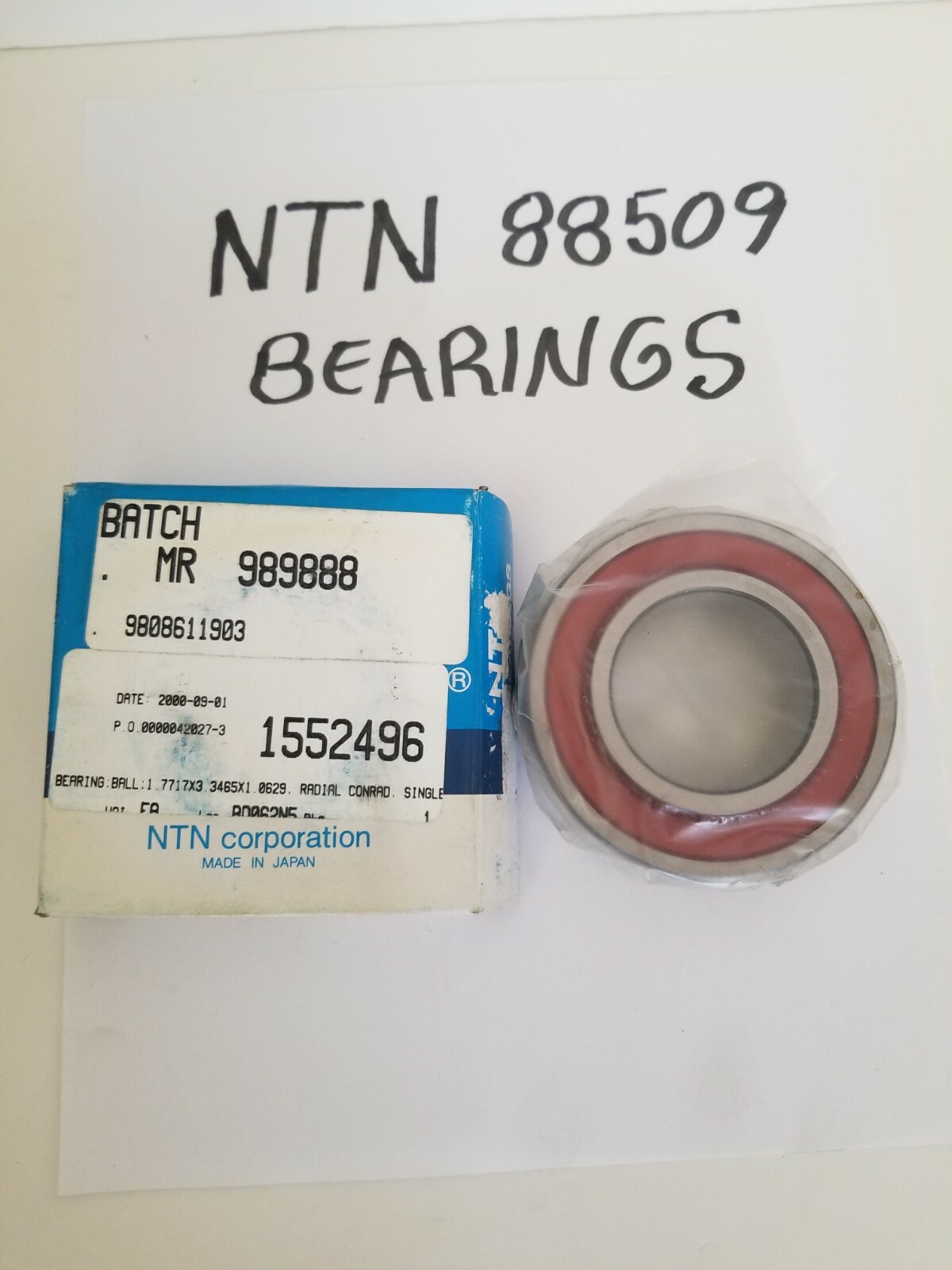NTN 88509 BEARING