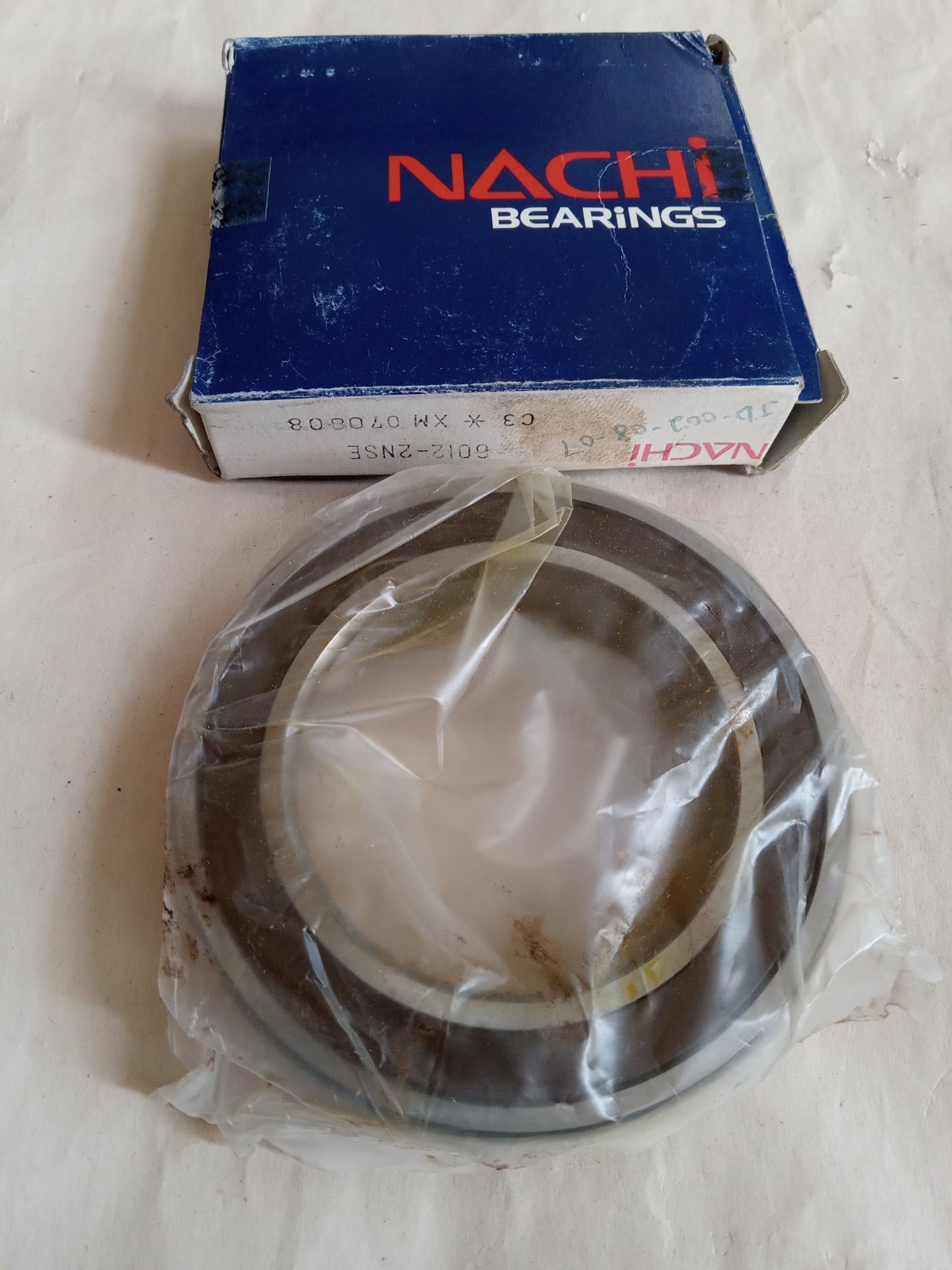 NACHI 6012-2NSE Bearing 60x95x18mm Double Sealed C3