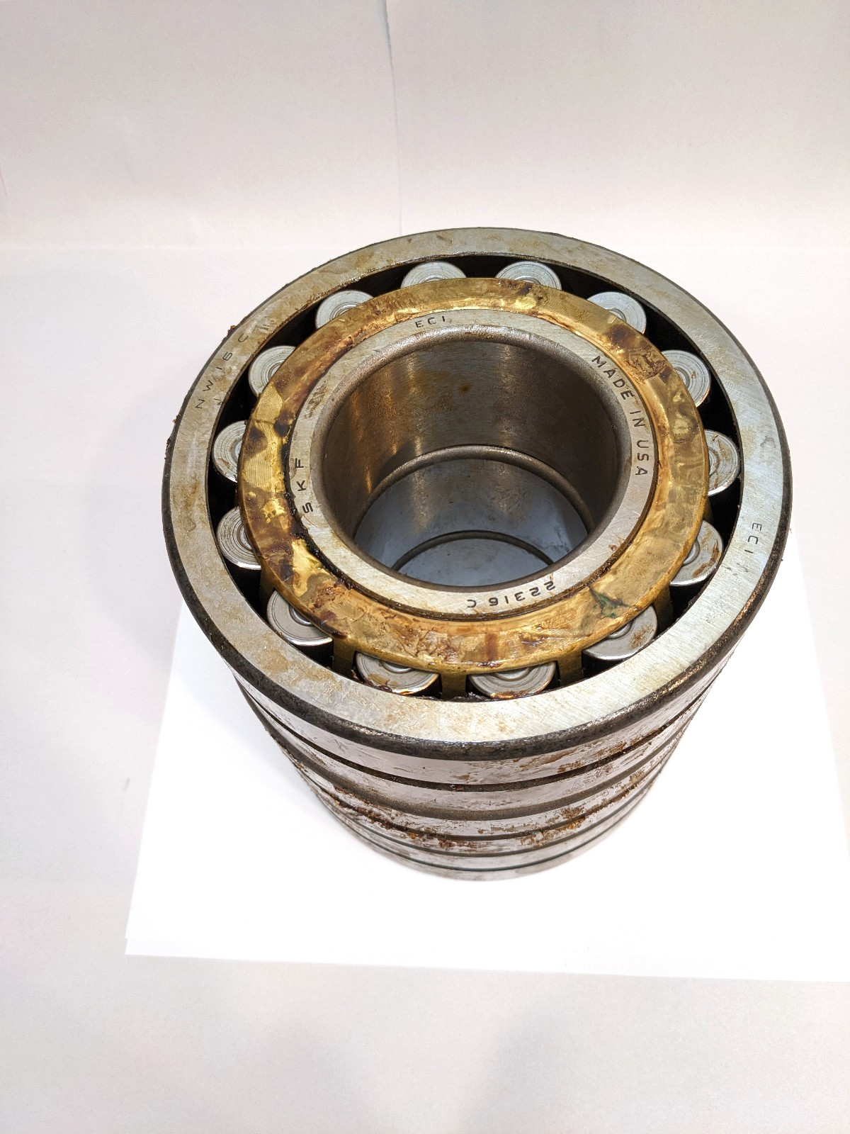 (1) SKF 22316 C Spherical Roller Bearing (ECI or EC1) Military Surplus 80x170x58