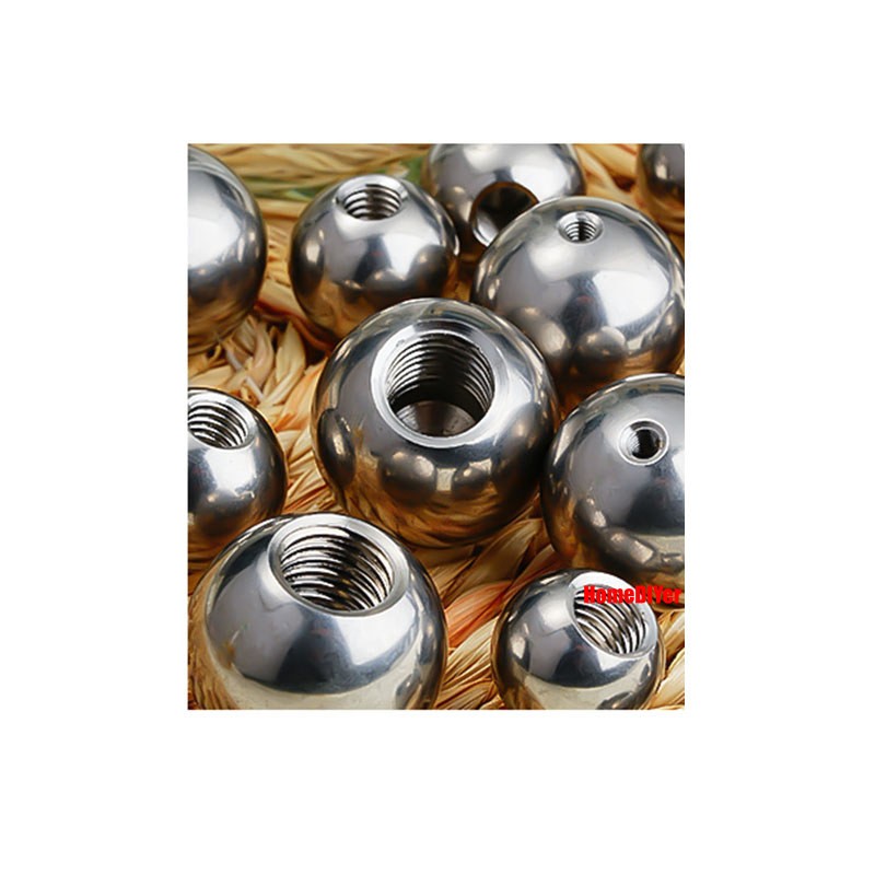 Round Ball 304 Stainless Steel Blind Hole Balls Threaded M2 M3 M4-M12 Ø 5mm~25mm