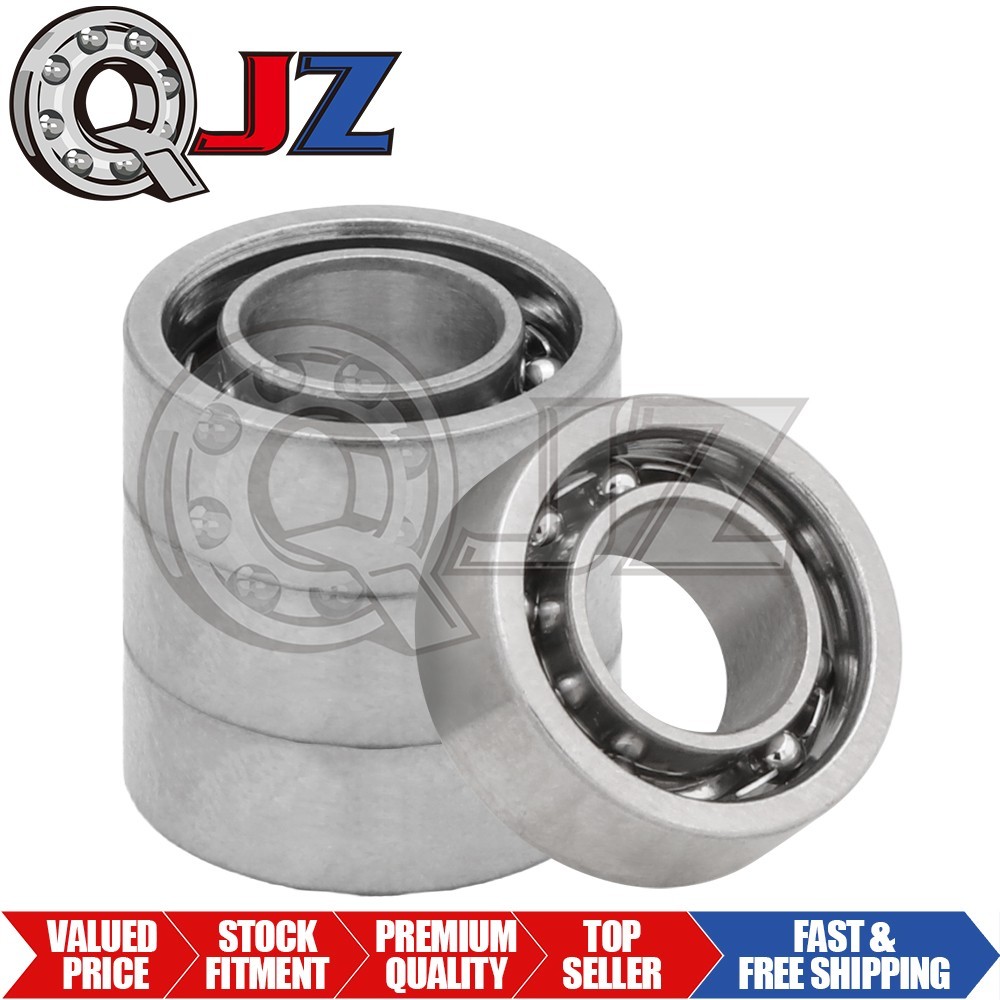 [Qty.4] R188-OPEN Miniature Ball Bearing [1/2 in ID x 1/2 in OD x 1/8 in W]