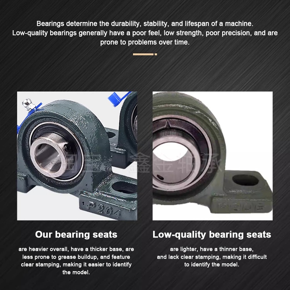 Self Lube Metric Take Up Unit Housing Flange Bearing UCP 305 306 307 308 309 312