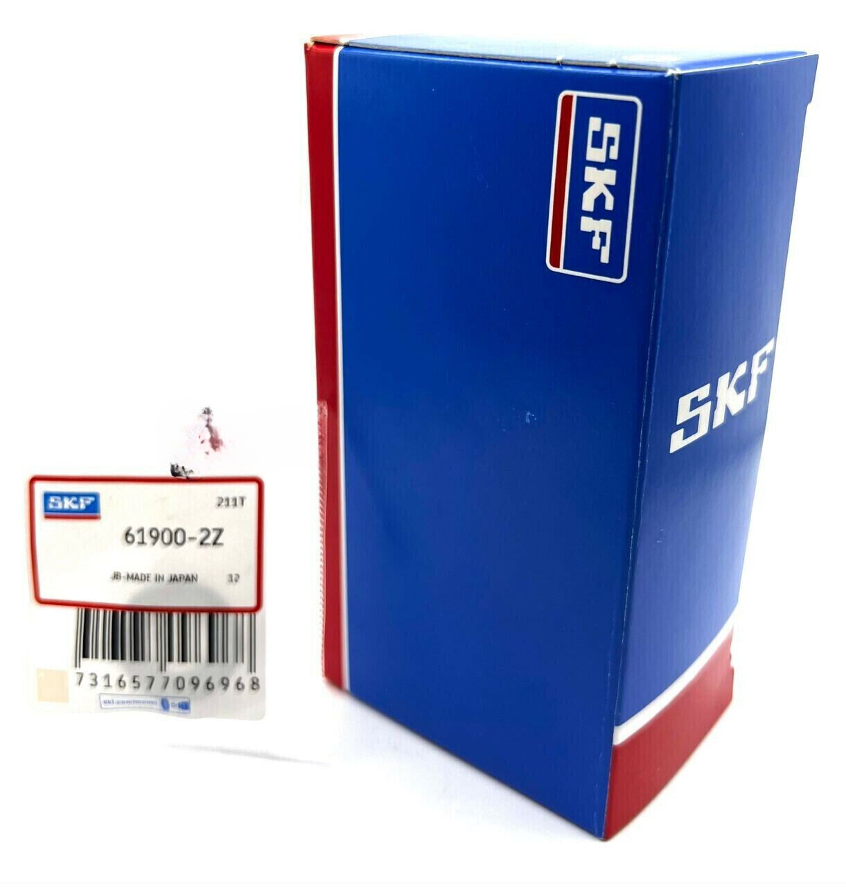 NEW SKF 61900 ZZ DEEP GROOVE BALL BEARING, METAL SHIELDED 10x22x6mm