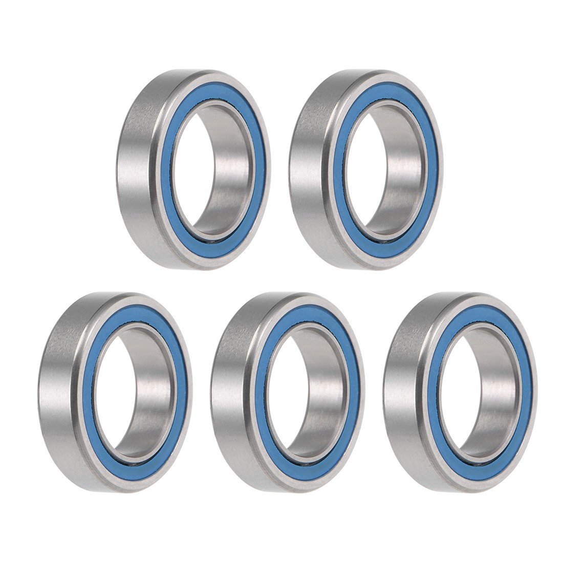 MR1016-2RS Deep Groove Ball Bearing 10x16x4mm Double Sealed Chrome Steel P0 5pcs