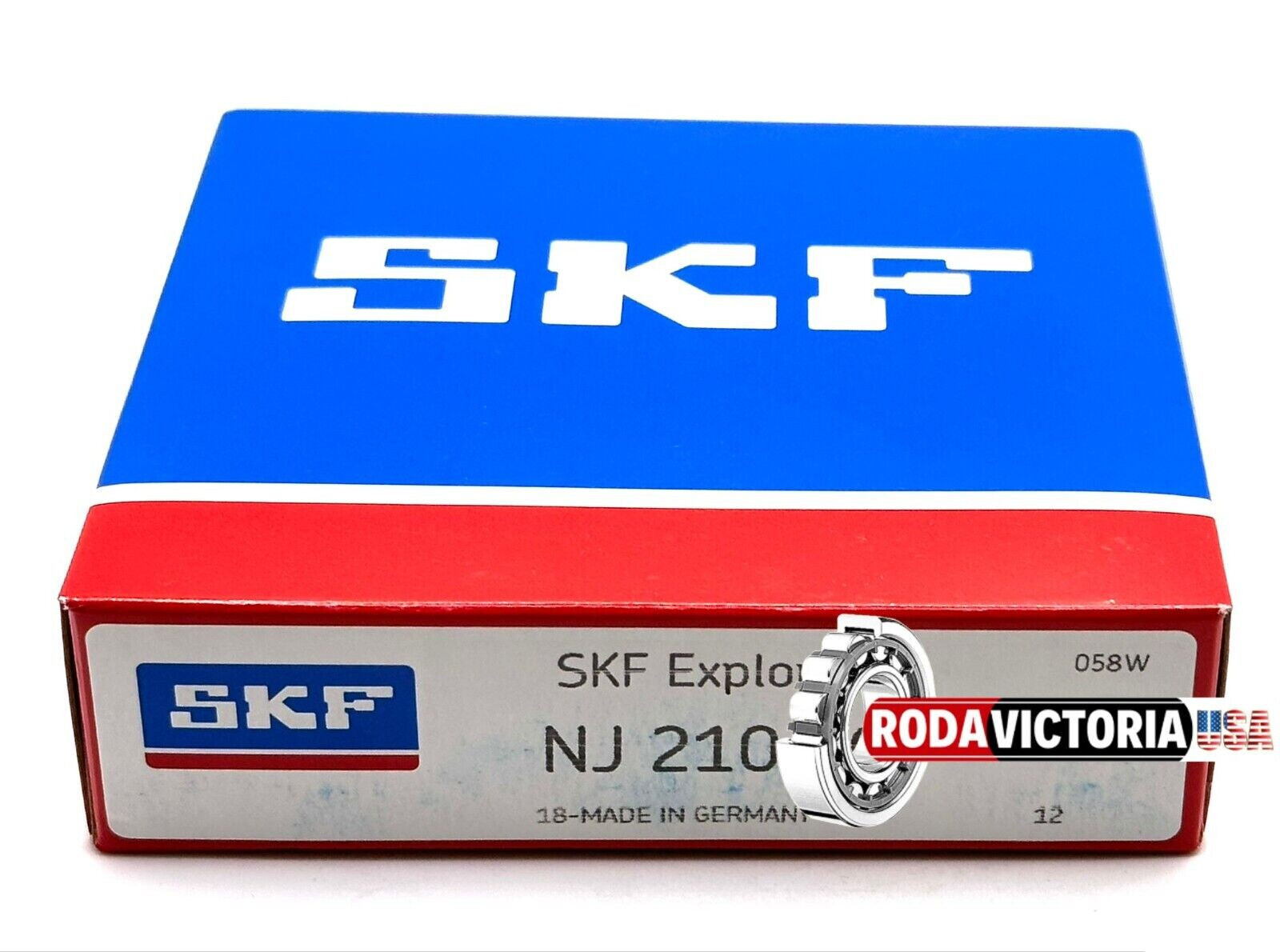 SKF NJ210 ECJ C3 CYLINDRICAL ROLLER BEARING 50x90x20mm