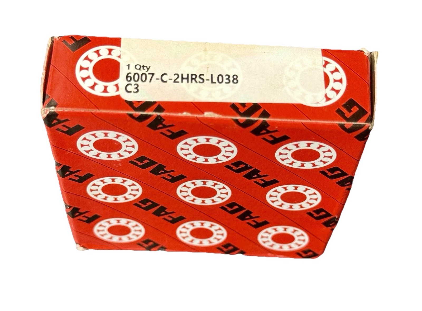 “Lot of 12” NEW FAG 6007-C-2HRS-L038 Sealed Deep Groove Ball Bearings 35x62x14mm
