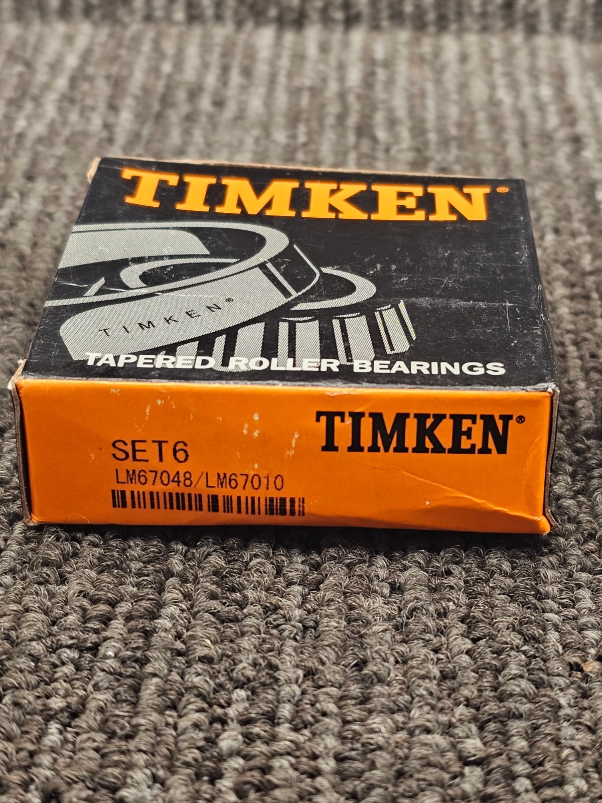 TIMKEN SET6 LM67048/LM67010 Tapered Roller Bearing 31.750 x 59.131 x 15.875 mm