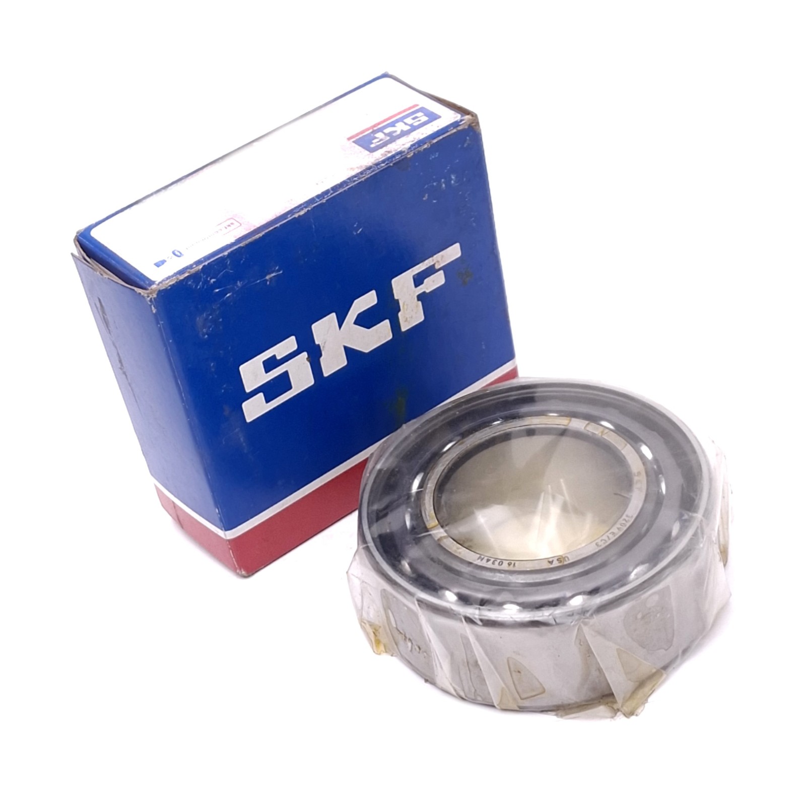 SKF 3209 E/C3 Angular Contact Ball Bearing, 85mm OD, 45mm Bore, 7500rpm Max