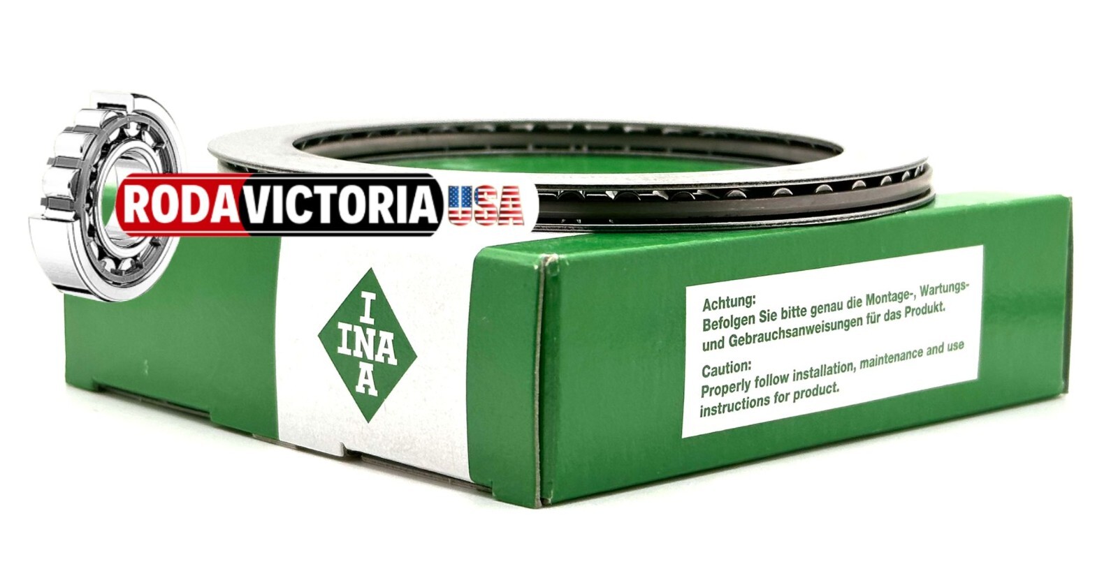 INA AXK80105 + AS80105 Needle Roller Thrust Bearing and Washers 80x105x6mm