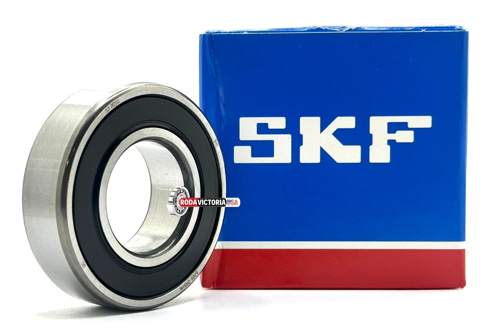 SKF 6205 2RSH K BALL BEARING, RUBBER SEALED, TAPERED BORE 1:12 25x52x15mm