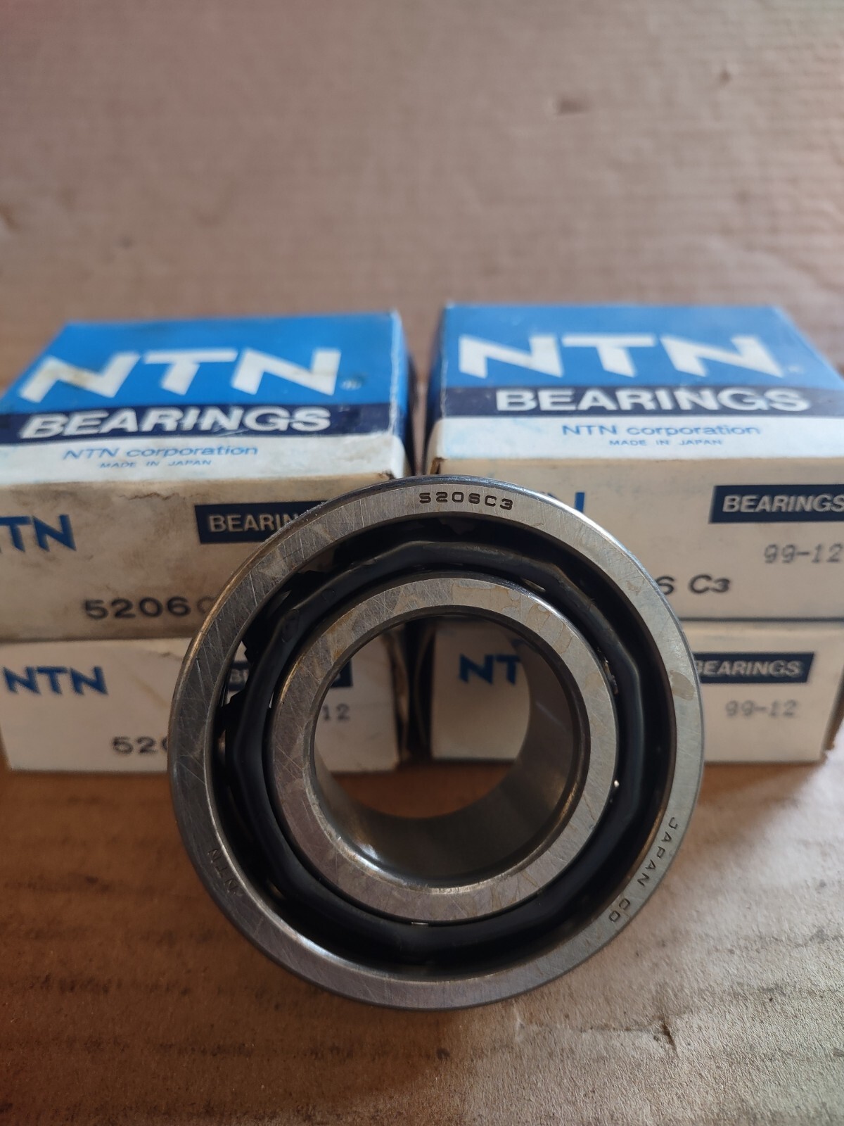 5206 NTN double row angular contact bearing