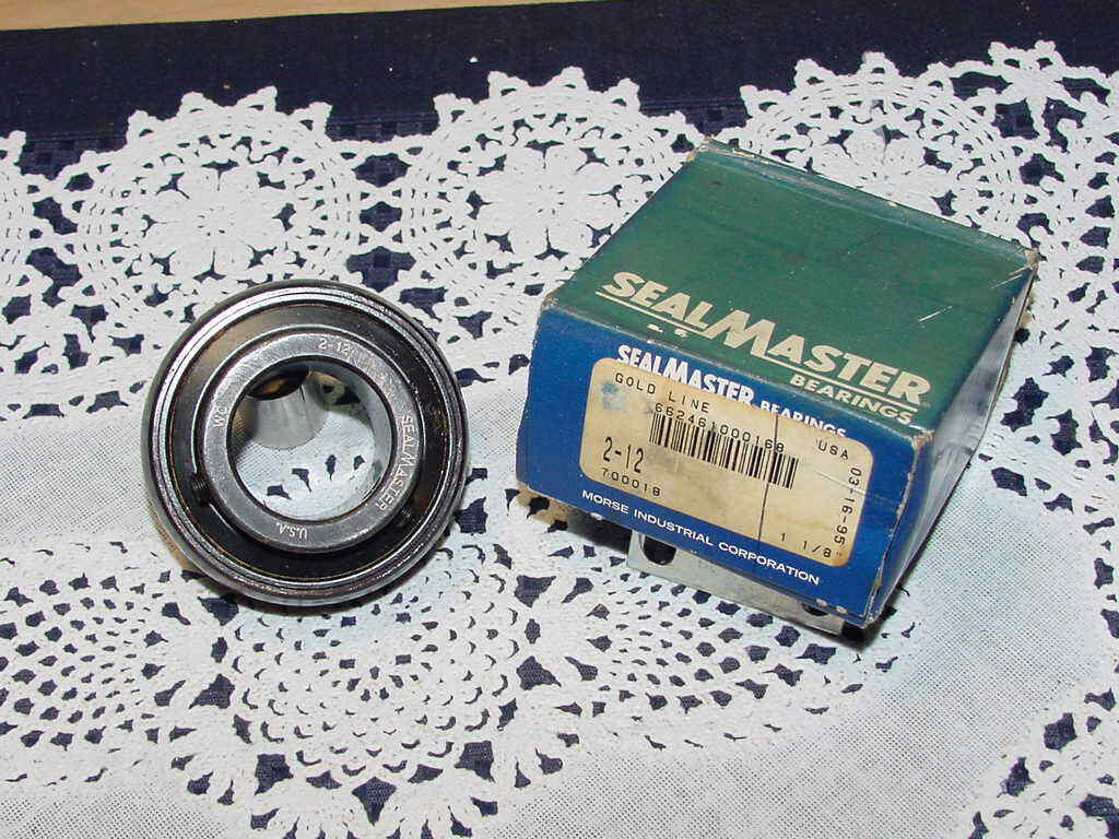 SealMaster 2-12, Insert Bearing, 1 1/8 Inch 1.1250 in ID, 2.4409 in OD, 700018