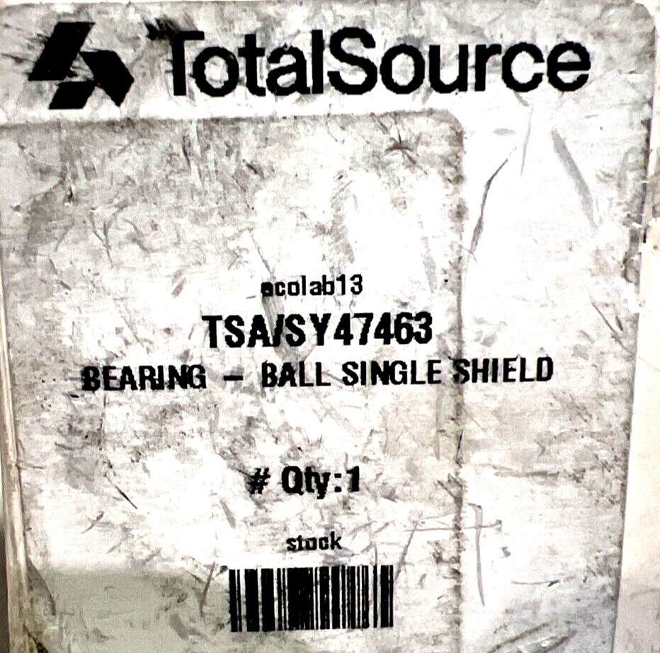 Total Source Forklift Bearing – Ball Single Shield TSA/SY47463 (4-Pack)