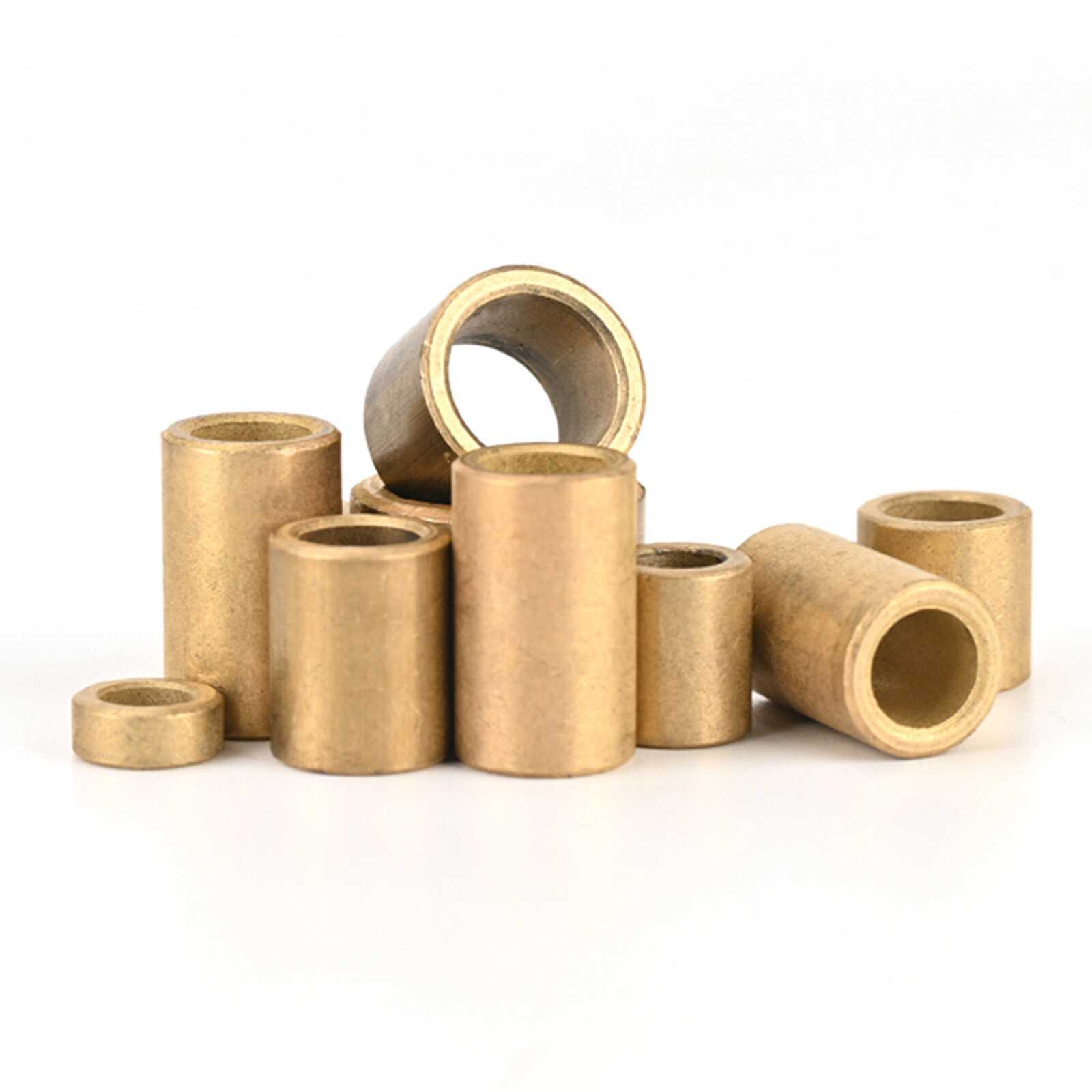 Metric Oilite Plain Bronze Sintered Bearing Bushes Series Bore 4mm to 60mm
