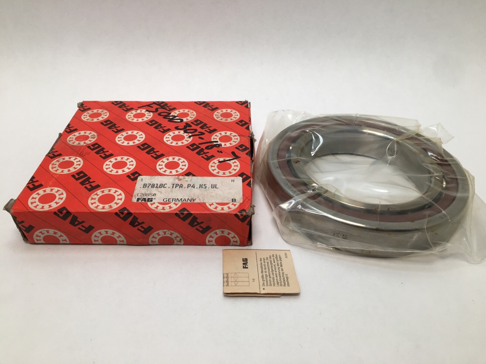 FAG B7018C.TPA.P4S.UL Bearing 90x140x24 mm B7018C B-7018-C-TPA-P4-K5-UL Germany