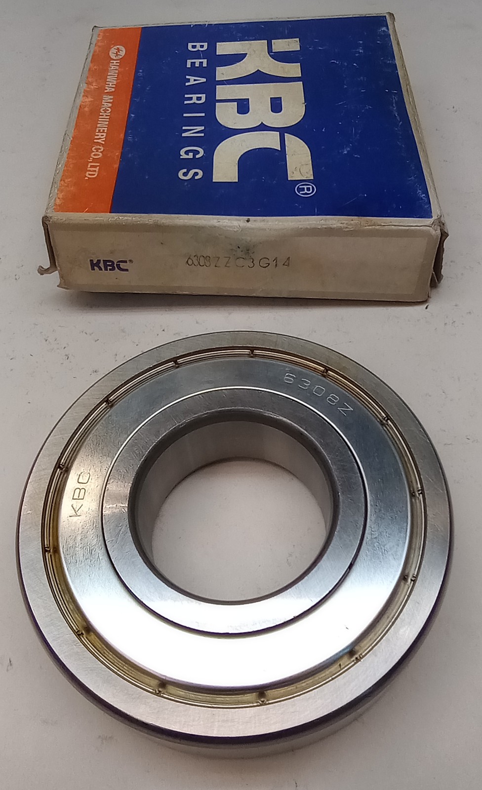 KBC 6308ZZC3G14 Ball Bearing Deep Groove 40 x 90 x 23mm 6308 ZZ C3 G14