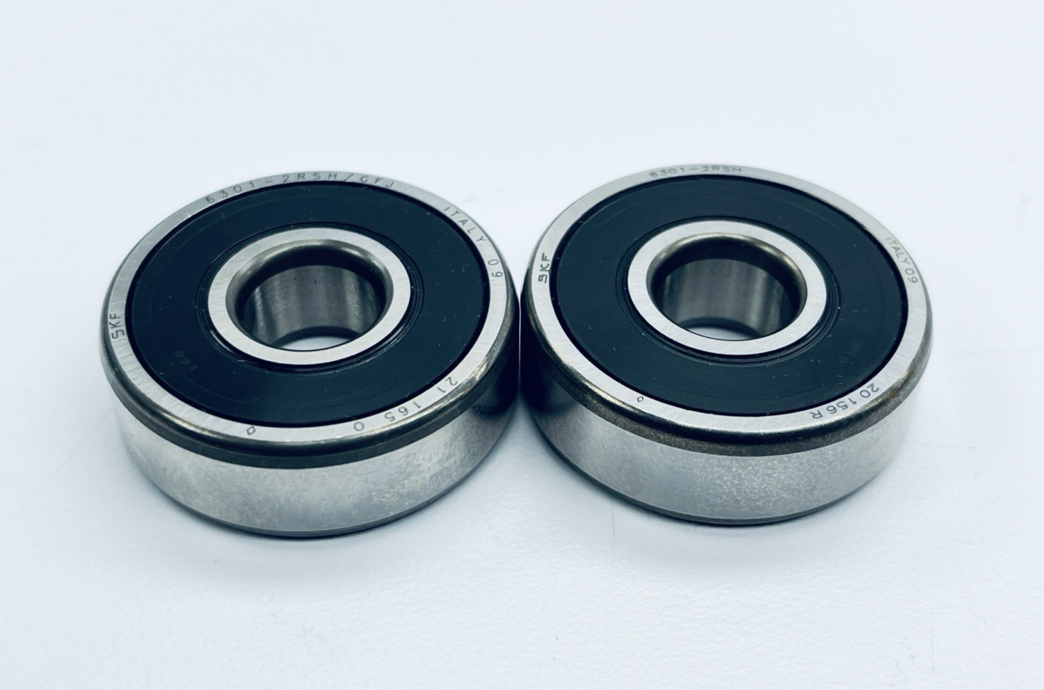 Lot of 2 SKF 6301-2RSH Deep Groove Ball Bearing 12mm-ID 37mm-OD 12mm-W