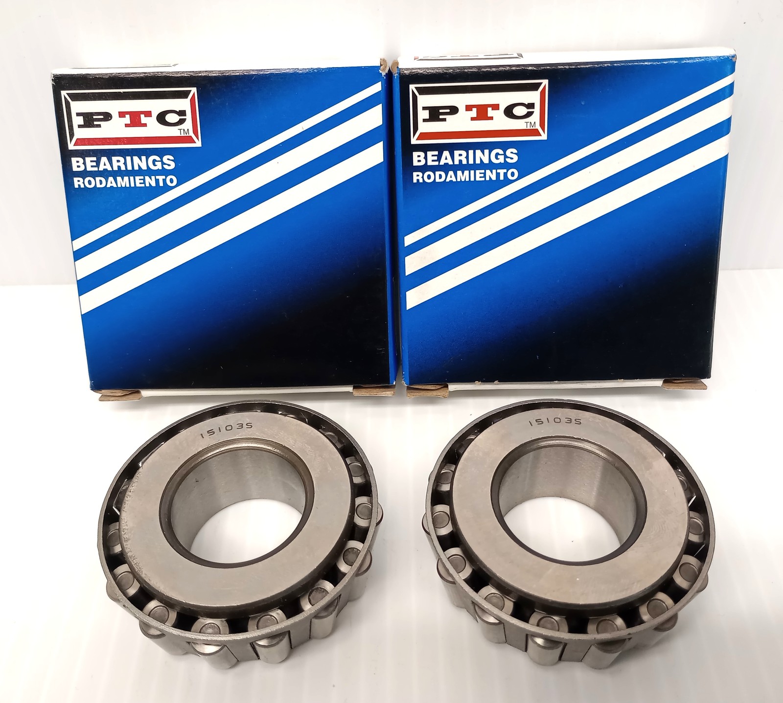 PTC 15103S Tapered Roller Bearing Cone (Pack Of 2)