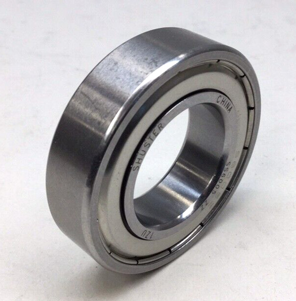 Shuster SS6005ZZ Ball Bearing Deep Groove 25mm ID X 47mm OD X 12mm W Precision