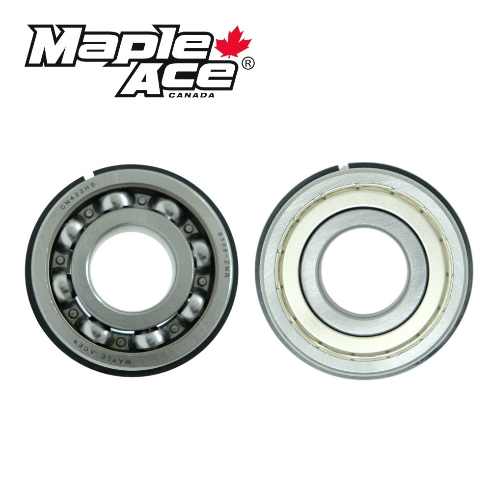 6307-ZNR Ball Bearing w/Snap Ring 35x80x21mm 6307 ZNR Metal Shielded (PC 1)