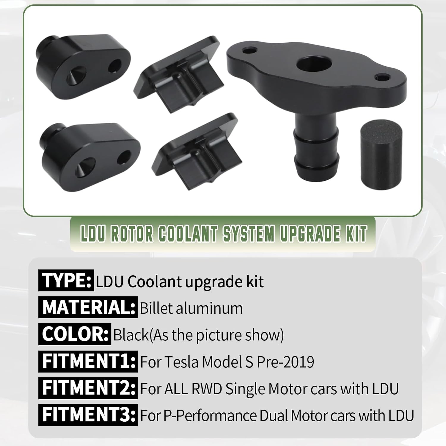 Model S Drive Unit Coolant Bypass Port Fixed Upgrade