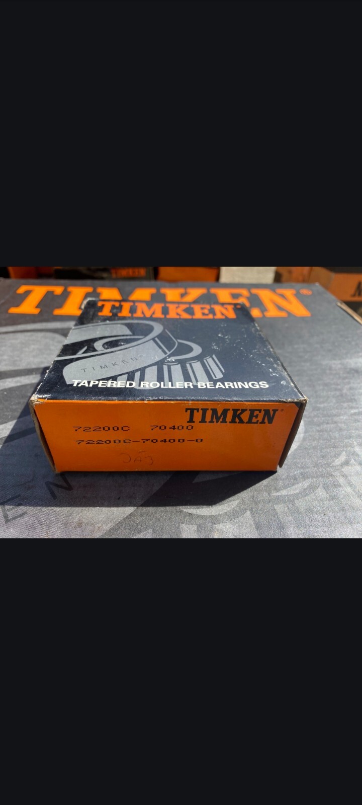 New timken 72200c 70400