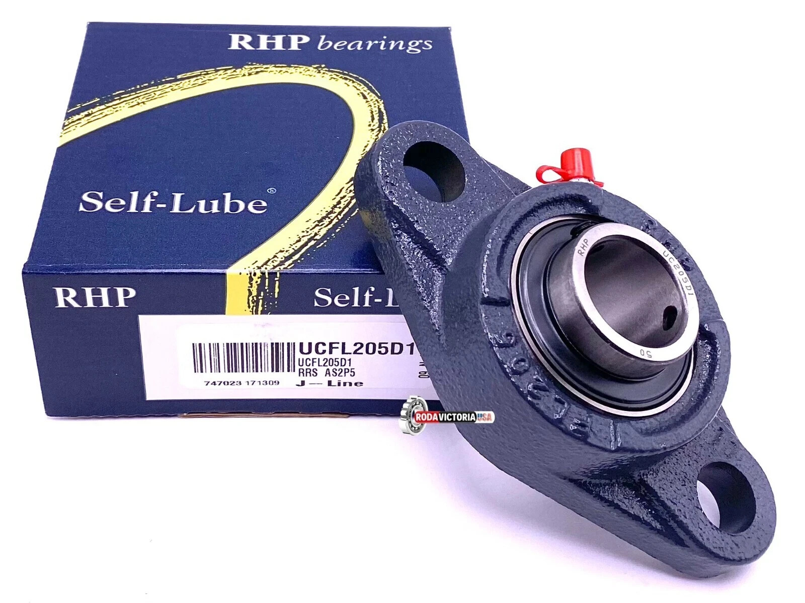 RHP UCFL205 D1 Housing and Bearing FYTBJ25TF 0.9843″ Bore