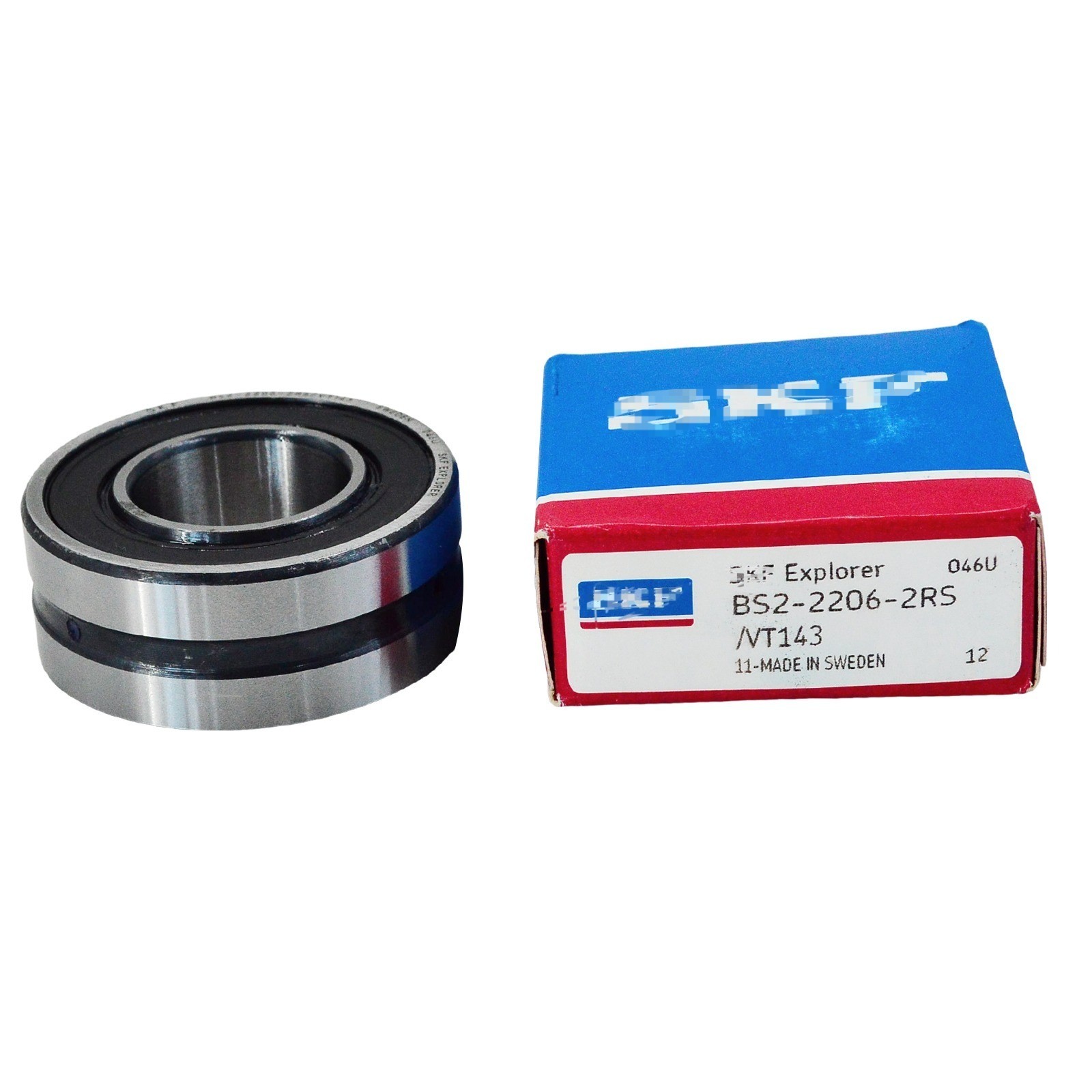 BS2-2206-2RS/VT143 NEW Steel Spherical Roller Bearing 30x62x25mm