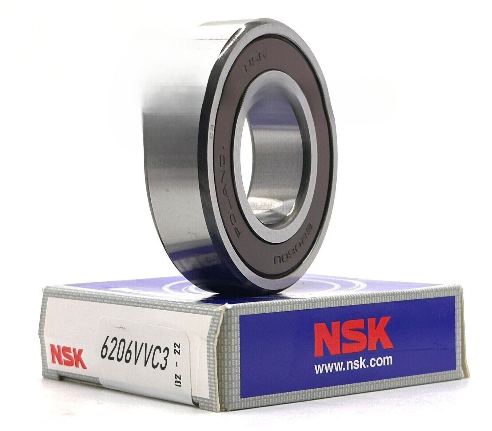6206VVC3 NSK BEARING RUBBER SEALS 30x62x16